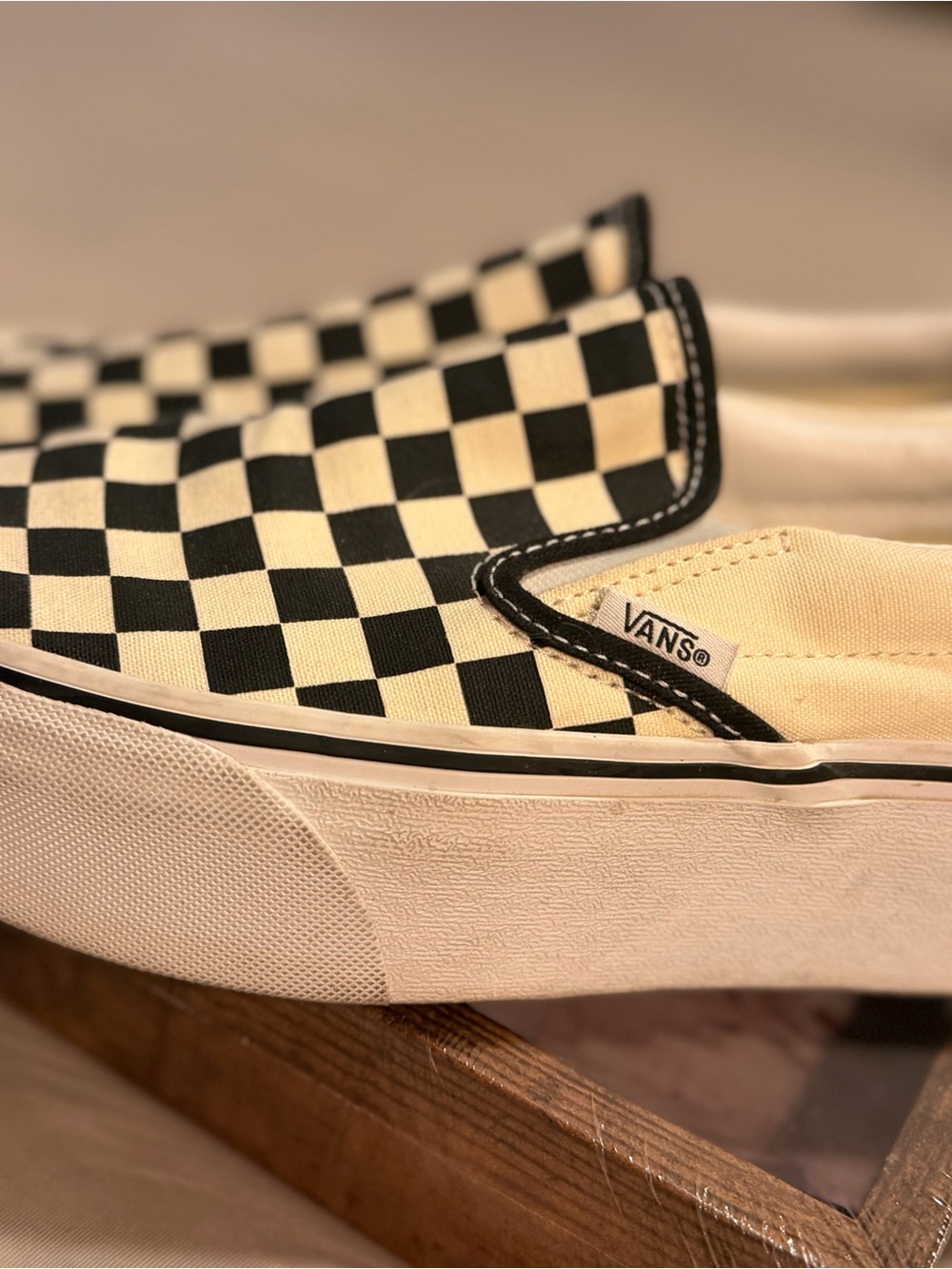 Vans Checkerboard Slip-On Stackform - Picture 2 of 7